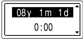 SONY ICD-UX81 - Ajuste del reloj a través del menú - 3