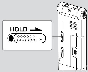 SONY ICD-UX81 - Cómo encender o apagar la grabadora IC - 1