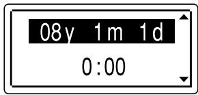 SONY ICD-UX81 - Setting the clock using the menu - 3