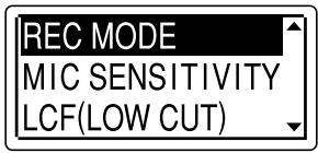 SONY ICD-UX81 - Setting the clock using the menu - 1