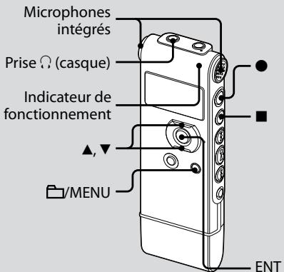 SONY ICD-UX81 - Enregistrement de messages - 1