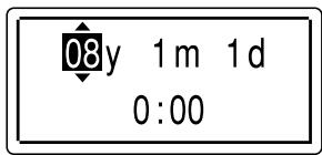 SONY ICD-UX81 - Ajuste del reloj a través del menú - 4