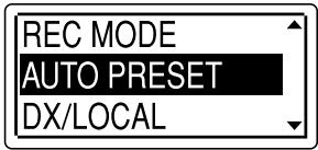 SONY ICD-UX81 - Presetting FM Radio Stations Automatically - 2