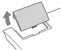 SONY BDV-F500 - Pour ouvrir le volet du couvercle du panneau - 2