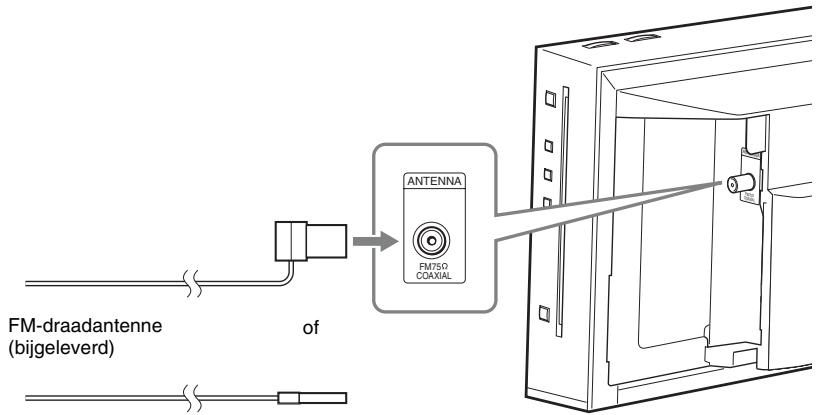 SONY BDV-F500 - De antennae aansluten - 1