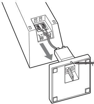 SONY BDV-F500 - Detached le support d'enceinte. - 1