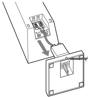 SONY BDV-F500 - Detached le support d'enceinte. - 1