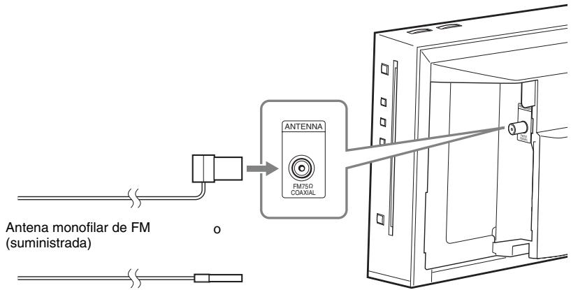 SONY BDV-F500 - Para conectar la antenna - 1