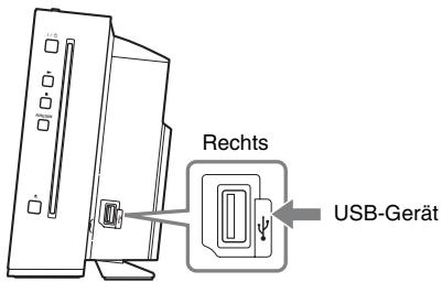 SONY BDV-F500 - Wiedergeben von Dateien von einem USB- Gerät - 1
