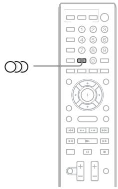 SONY BDV-F500 - Het audioformaat, meertalige muziekstukken of het kanaal selecteren - 1