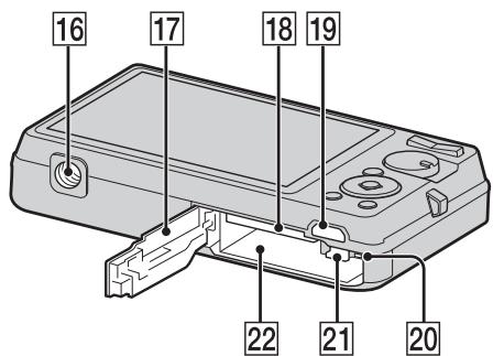 SONY DSC-W390 - Identification des pieces - 3