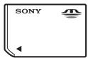 SONY DSC-W390 - A propos des « Memory Stick Duo » - 1