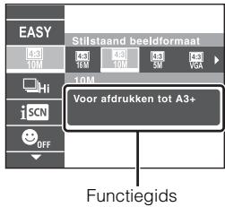 SONY CYBER-SHOT DSC-HX100 - Inleiding tot de overige functies - 2
