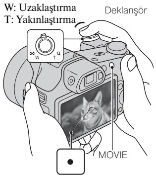 SONY CYBER-SHOT DSC-HX100 - Hareketsiz görtüntüler/filmler Çekme - 2