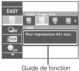SONY CYBER-SHOT DSC-HX100 - Introduction d'autres fonctions - 2
