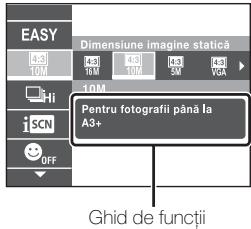 SONY CYBER-SHOT DSC-HX100 - Prezentarea alter functorii - 2