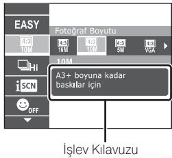 SONY CYBER-SHOT DSC-HX100 - Diger islevlerin tanitimi - 2