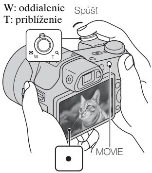 SONY CYBER-SHOT DSC-HX100 - Snímanie statickych záberov a videoozáznamov - 2