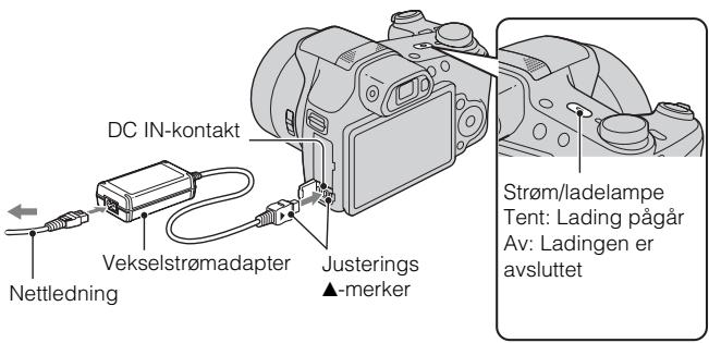 SONY CYBER-SHOT DSC-HX100 - Lade batteriet - 1