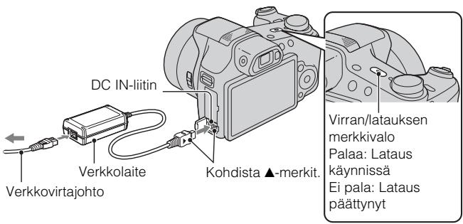 SONY CYBER-SHOT DSC-HX100 - Akun lataaminen - 1