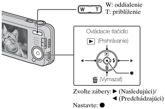 SONY CYBER-SHOT DSC-W710 - Prezeranie záberov - 1