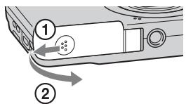 SONY CYBER-SHOT DSC-W710 - Identificarea părților componente - 2