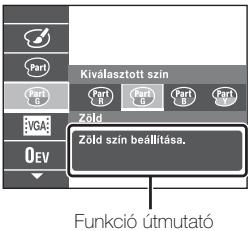 SONY CYBER-SHOT DSC-W710 - Egyéb funkciók bemutatása - 2