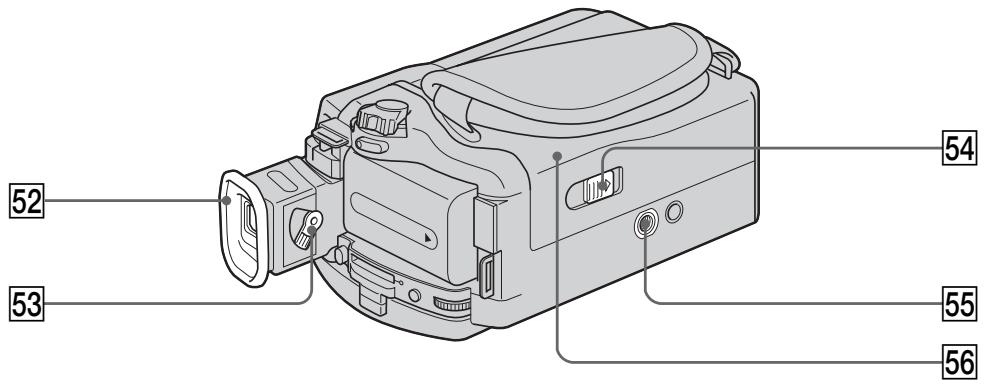 SONY DCR-TRV230E - Identifying the parts and controls - 8