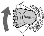 SONY DCR-TRV230E - Remove the lens cap. - 2