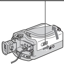 SONY DCR-TRV230E - Inserting a cassette (p. 24) - 2