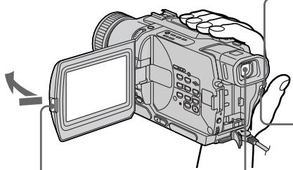 SONY DCR-TRV230E - Remove the lens cap. - 1