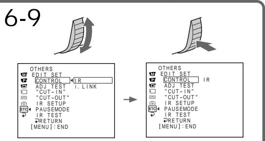 SONY DCR-TRV230E - Step 2: Setting the VCR to operate with the A/V connecting cable - 3