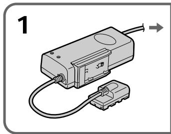 SONY DCR-TRV7 - Notas sobre las fuentes de alimentacion - 1