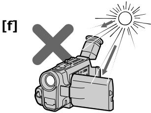 SONY DCR-TRV7 - Precauciones sobre el panel LCD y sobre el visor electrónico - 3