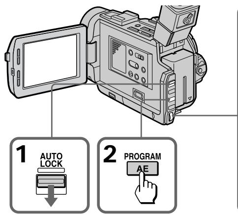 SONY DCR-TRV7 - Uso de la referencia PROGRAM AE - 1