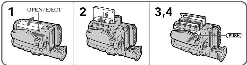 SONY DCR-TRV7 - Instalación del paque de bateria - 4