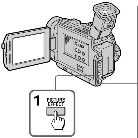SONY DCR-TRV7 - Uso de la referencia de efecto deImagen - 1