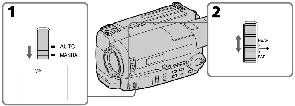 SONY CCD-TR503E - Focusing manually - 1