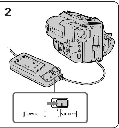 SONY CCD-TR503E - Note on power sources - 2