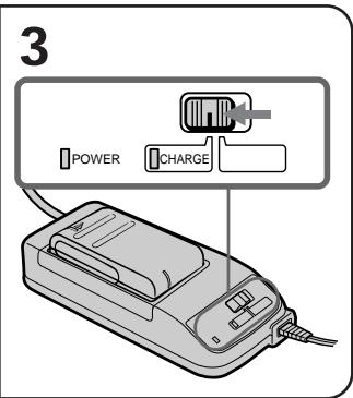 SONY CCD-TR506E - Charging the battery pack - 2