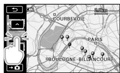 SONY HDR-TG5V - Touch (Map Index). - 3