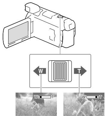 SONY HDR-PJ780E - MetakivnoTe to moxlo couu yia va meyetheta vete n va meiwote to meyethetaoc tnc ekovac. - 1