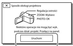 SONY HDR-PJ780E - Korzystanie zwbudowanego projektora - 3