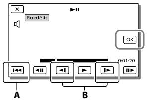 SONY HDR-PJ780E - Rozdělení videoklipu - 2