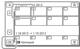 SONY HDR-PJ780E - Mazání videoklipú a fotografia - 2