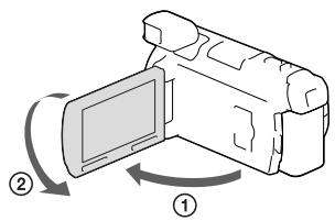 SONY HDR-PJ780E - Wyświetlenie informaci na ekranie LCD - 3
