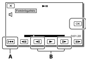 SONY HDR-PJ780E - Fenykép keszítésa videó részleteiről - 2
