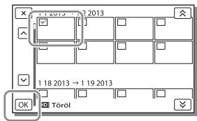 SONY HDR-PJ780E - Videok és fenyképek törlée - 2