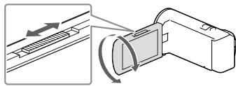 SONY PJ220,  PJ320,  PJ650 - Gebruik van de ingebouwde projector (modellen met een projector) - 4
