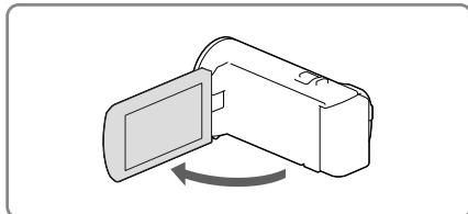 SONY PJ220,  PJ320,  PJ650 - Preparazione della videocamera - 1